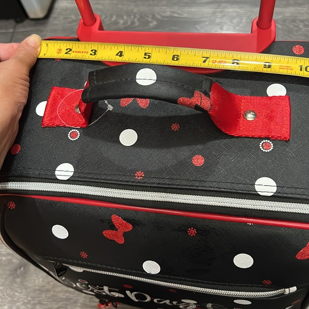 Disney Black and Red Travel Bag - Picture 8 of 10